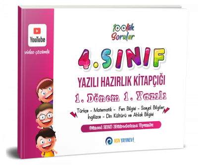 4. Sınıf Yazılı Hazırlık Kitapçığı 1. Dönem 1. Yazılı Bayilik Yüzlük S