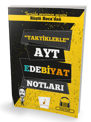 Rüştü Hoca'dan Taktiklerle AYT Edebiyat Notları