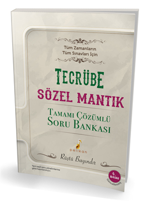 Tecrübe Sözel Mantık Soru Bankası